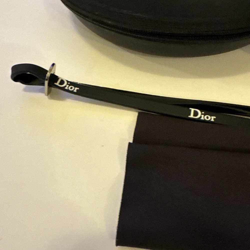 Dior Biker Vintage Sunglasses Strap Dust Cloth and Case
